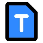 File Txt SVG Icon